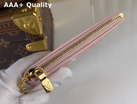 Louis Vuitton Key Pouch Pink Monogram Empreinte Embroidered M81234 Replica