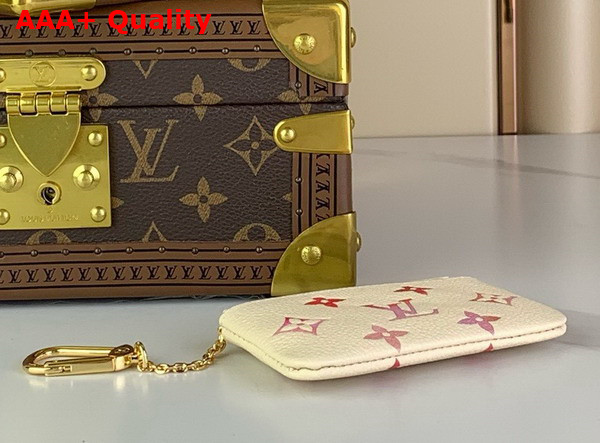 Louis Vuitton Key Pouch Sunrise Aquarelle Monogram Empreinte Leather M83506 Replica