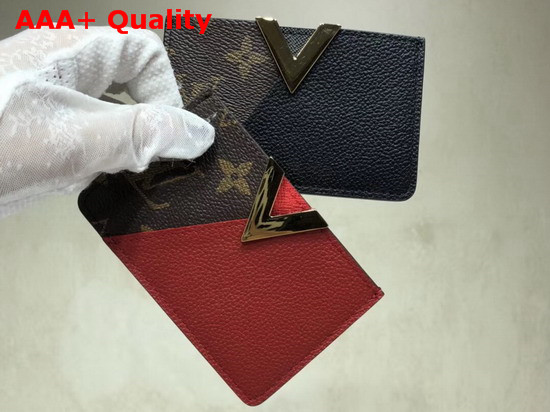 Louis Vuitton Kimono Card Holder Taurillon Cherry M56172 Replica