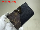 Louis Vuitton Kimono Card Holder Taurillon Noir M56173 Replica