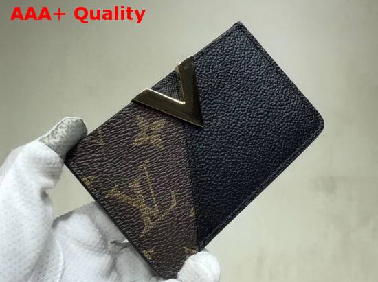 Louis Vuitton Kimono Card Holder Taurillon Noir M56173 Replica