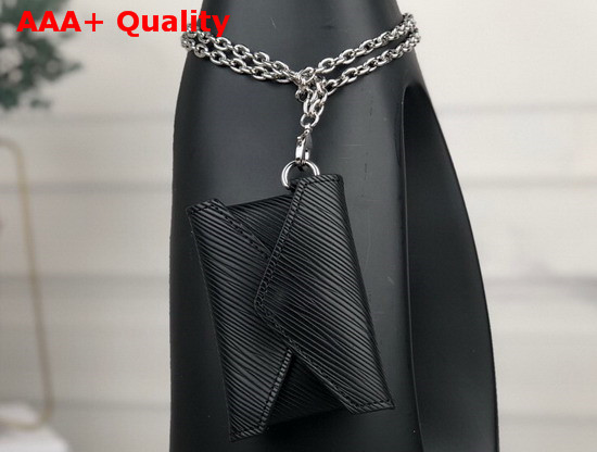 Louis Vuitton Kirigami Necklace Noir Epi Leather M68558 Replica