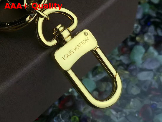 Louis Vuitton LV Bag Charm Gold Replica