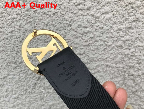 Louis Vuitton LV Circle 40mm Belt Monogram Canvas and Webbed Lining Replica