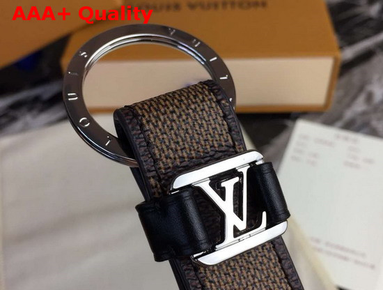 Louis Vuitton LV Dragonne Key Holder Damier Ebene Canvas Replica