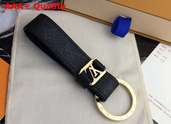 Louis Vuitton LV Dragonne Key Holder Monogram Eclipse Canvas Replica