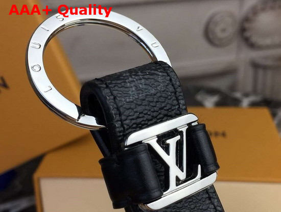 Louis Vuitton LV Dragonne Key Holder Monogram Eclipse Canvas Replica