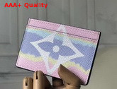 Louis Vuitton LV Escale Card Holder in Pastel Pink Replica