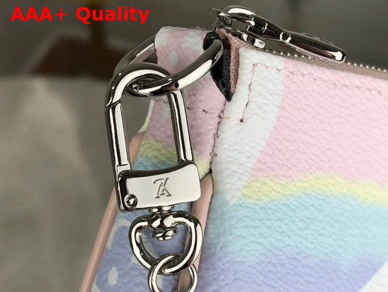 Louis Vuitton LV Escale Mini Pochette Accessoires Pastel Monogram Coated Canvas M69269 Replica