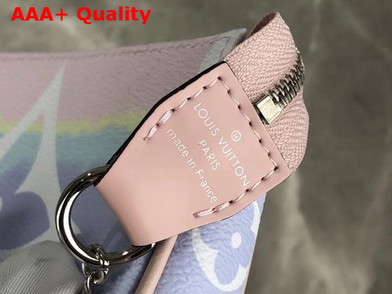 Louis Vuitton LV Escale Mini Pochette Accessoires Pastel Monogram Coated Canvas M69269 Replica