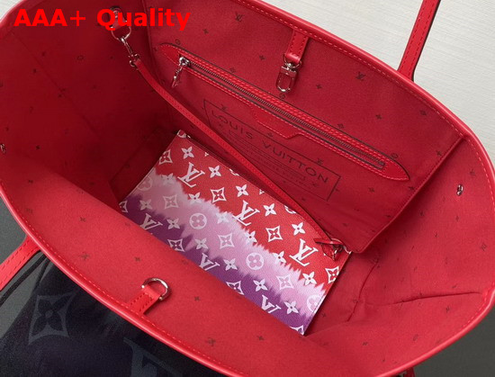 Louis Vuitton LV Escale Neverfull MM Rouge M45127 Replica