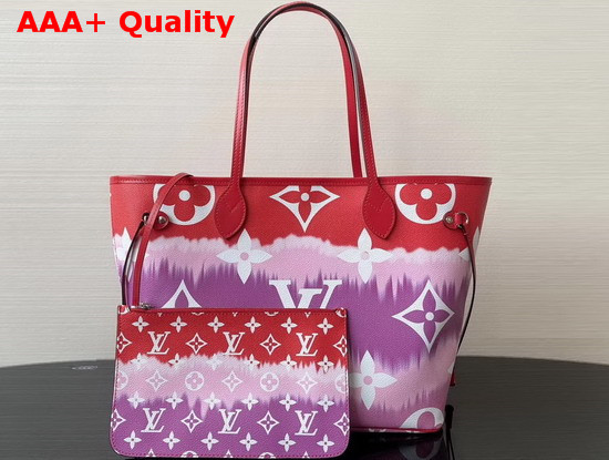 Louis Vuitton LV Escale Neverfull MM Rouge M45127 Replica