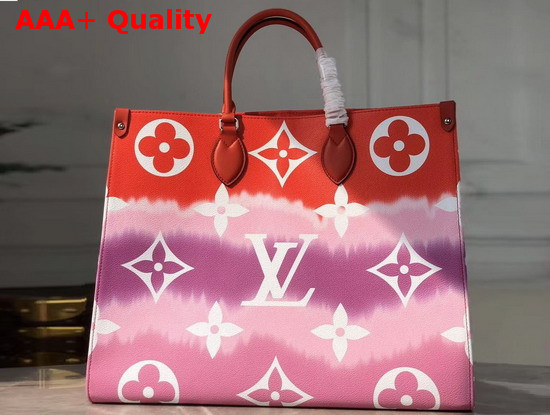 Louis Vuitton LV Escale Onthego GM Rouge M45121 Replica