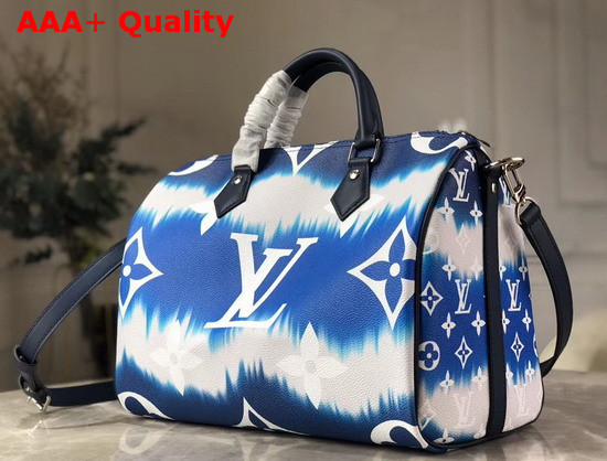 Louis Vuitton LV Escale Speedy Bandouliere 30 Bleu M45146 Replica