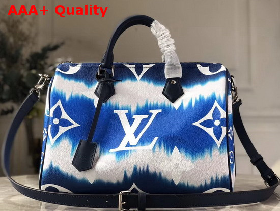 Louis Vuitton LV Escale Speedy Bandouliere 30 Bleu M45146 Replica