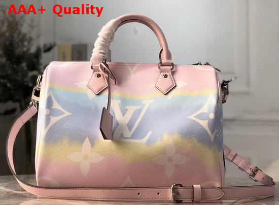 Louis Vuitton LV Escale Speedy Bandouliere 30 Pastel M45123 Replica