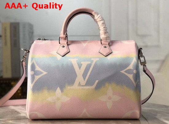 Louis Vuitton LV Escale Speedy Bandouliere 30 Pastel M45123 Replica