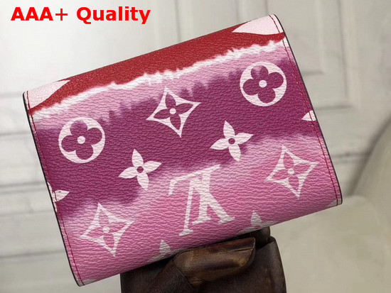 Louis Vuitton LV Escale Victorine Wallet Rouge M68842 Replica