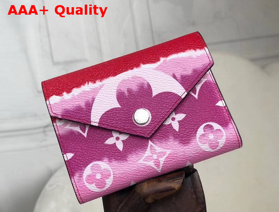 Louis Vuitton LV Escale Victorine Wallet Rouge M68842 Replica