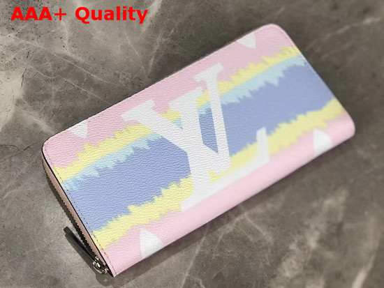 Louis Vuitton LV Escale Zippy Wallet Pastel Tie Dye Effect M69110 Replica