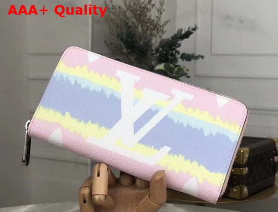 Louis Vuitton LV Escale Zippy Wallet Pastel Tie Dye Effect M69110 Replica