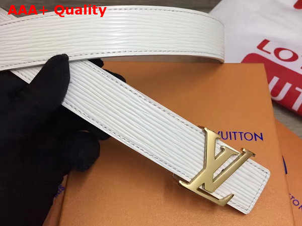 Louis Vuitton LV Initiales 30mm Epi Ivory M9605W Replica