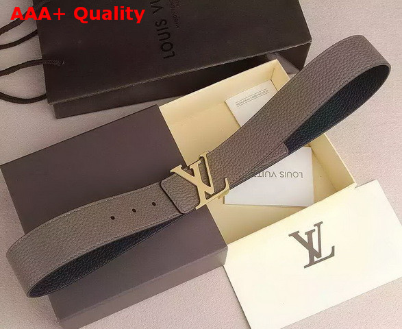 Louis Vuitton LV Initiales 40MM Reversible Strap Taupe Taurillon Calf Leather Replica