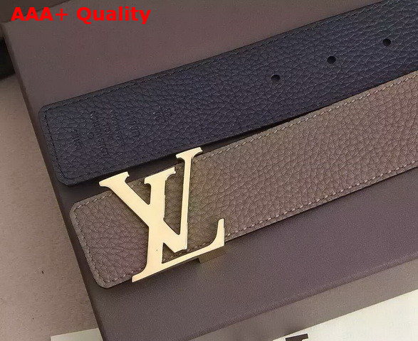 Louis Vuitton LV Initiales 40MM Reversible Strap Taupe Taurillon Calf Leather Replica