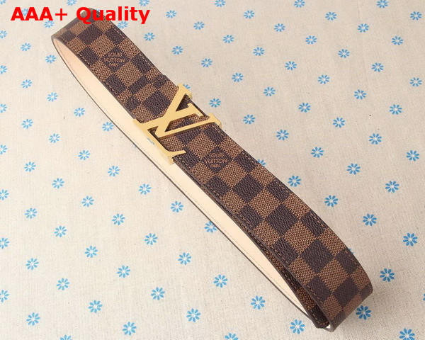 Louis Vuitton LV Initiales 40MM Strap Damier Canvas Replica