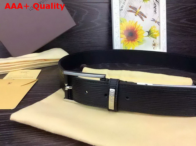 Louis Vuitton LV Legend 35MM Black Epi Calf Leather Strap M9892V Replica