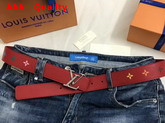 Louis Vuitton LV New Wave 35mm Belt Red M0096U Replica