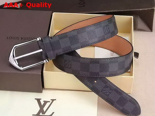 Louis Vuitton LV Riveted 35MM Strap Damier Graphite Canvas Replica