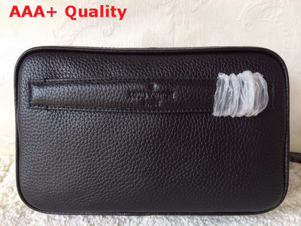 Louis Vuitton Leather Saint Paul Clutch in Black Replica