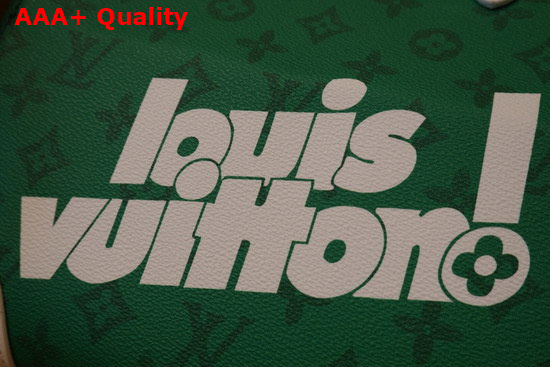 Louis Vuitton Litter Bag in Green Vintage Monogram Canvas M80815 Replica