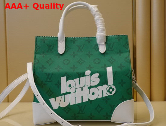 Louis Vuitton Litter Bag in Green Vintage Monogram Canvas M80815 Replica