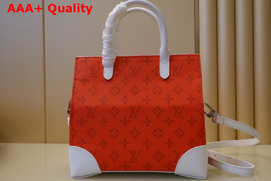 Louis Vuitton Litter Bag in Red Vintage Monogram Canvas Replica