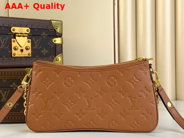 Louis Vuitton Liv Pochette Cognac Monogram Empreinte Leather M11916 Replica