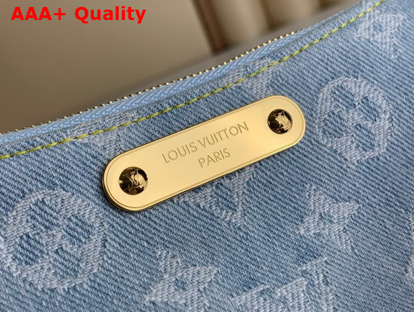 Louis Vuitton Liv Pochette in Sky Blue Monogram Denim M83532 Replica