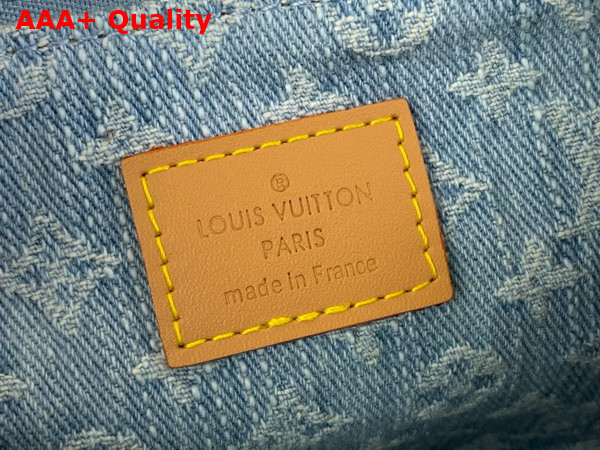 Louis Vuitton Liv Pochette in Sky Blue Monogram Denim M83532 Replica