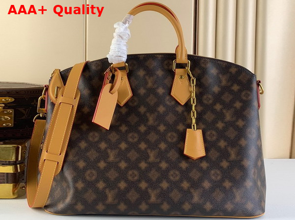 Louis Vuitton Lock It Blurry Monogram Coated Canvas M46240 Replica