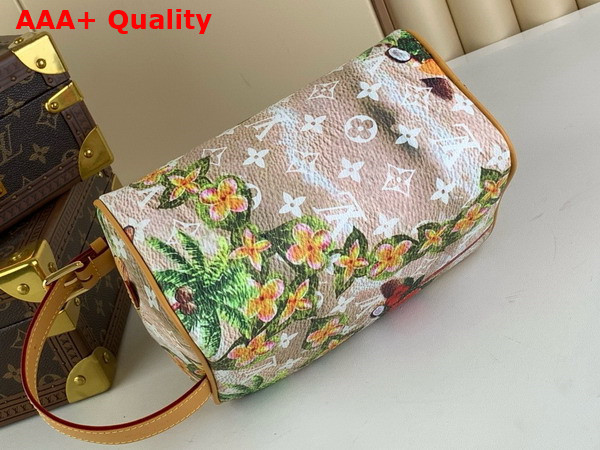 Louis Vuitton Locker Dopp Kit Floral Print Monogram Canvas Replica