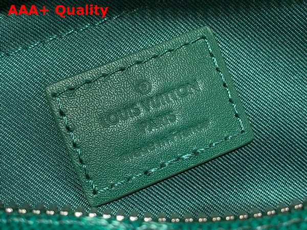 Louis Vuitton Locker Dopp Kit Green Monogram Canvas Replica