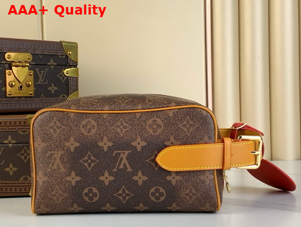 Louis Vuitton Locker Dopp Kit Monogram Dust Coated Canvas M11765 Replica