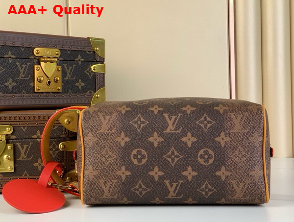 Louis Vuitton Locker Dopp Kit Monogram Dust Coated Canvas M11765 Replica