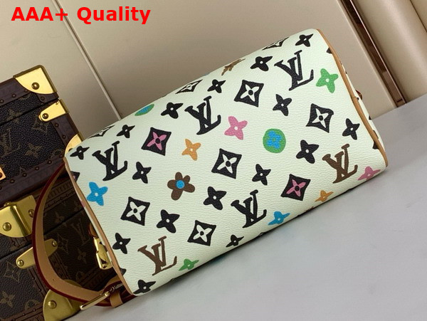 Louis Vuitton Locker Dopp Kit Vanilla Monogram Craggy Coated Canvas Replica