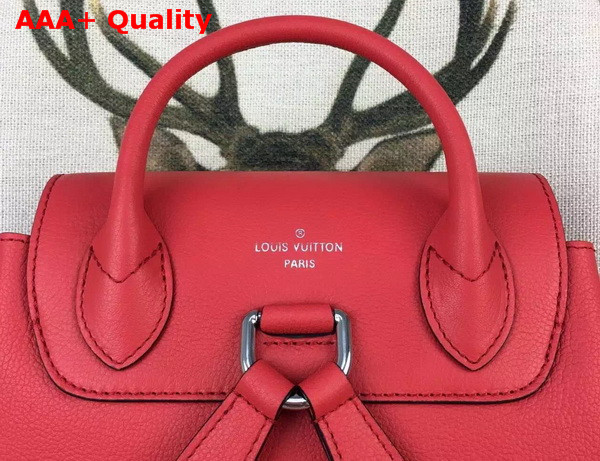 Louis Vuitton Lockme Backpack Poppy Soft Calf Leather Replica