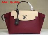 Louis Vuitton Lockme Ever Lie De Vin Etain Creme Calfskin M52431 Replica