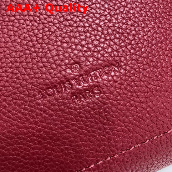 Louis Vuitton Lockme Ever Lie De Vin Etain Creme Calfskin M52431 Replica