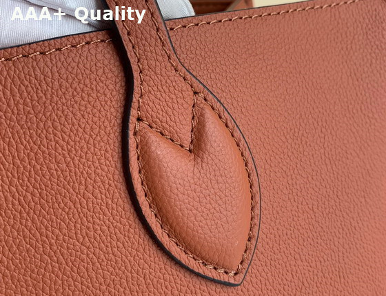 Louis Vuitton Lockme Shopper Chataigne Brown Grained Calf Leather M58927 Replica