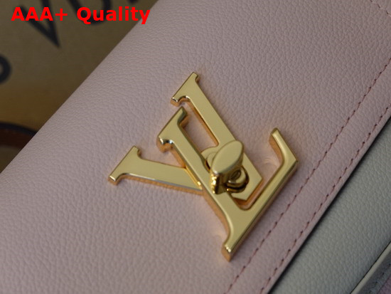 Louis Vuitton Lockme Tender Eau de Rose Grained Calf Leather M58555 Replica